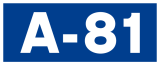 Autovía A-81