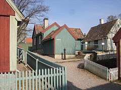 Working class houses from the former settlement of Enerhaugen in Oslo