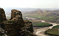 Erzen Valley seen from Petrelë Castle