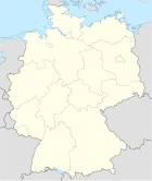 Deutschlandkarte, Position des Landkreises Rochlitz hervorgehoben