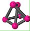 6 vertices and 9 edges. Yutsis graph of the 9-j symbol.