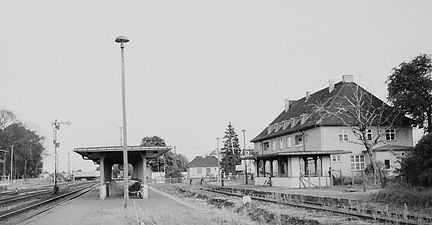 ehem. Haltestelle u. Unterführung am Staatsbahnhof