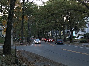 Der Lynn Fells Parkway in Melrose