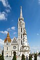 Matthias Church in Buda's Castle District, Budapest. May 2017.