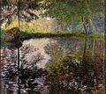 Claude Monet: Teich in Montgeron, 1876