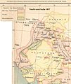 1857. Map of the region and environs of present-day Pakistan in 1857, just before the onset of direct rule by Great Britain.