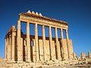 Säulenreihe des Baalstempels von Palmyra