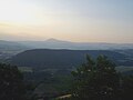 Panorama von der Festung bis zum Kloster Montesanto und dem Monte Acensione