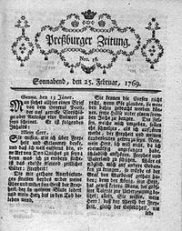 Az újság címlapja 1796. február 25.