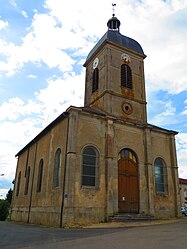 The church in Ranzières