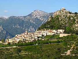 A view of Sainte-Agnès