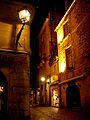 Sarlat french medieval city by night