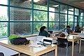 Study space at the Vanier Library, Concordia University