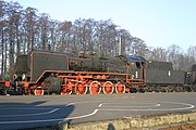 45.–46. KW Die Dampflokomotive Ty 5-10 der PKP im Bahnbetriebswerk Wolsztyn, Polen.