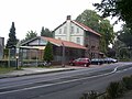 Voormalig stationsgebouw, eindpunt museumspoorlijn naar Lathen