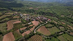 Air view of the village