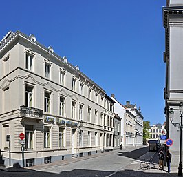 De Adriaan Willaerststraat, gezien van uit de Kuipersstraat