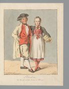 Josef Reinhard: C. Merkli, E. Fischer: Trachten des Kantons Aargau (1801)