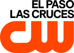 The CW network logo in burnt orange with "El Paso" and "Las Cruces" written above it in black on two lines in a sans serif.