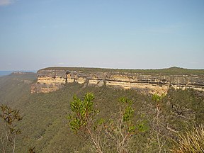 Blick vom Echo Head auf die Kanangra Walls