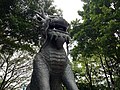 One of the Kirin sculptures near the main entrance