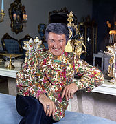 Liberace, Foto von Allan Warren (1974)