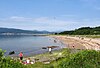 Lunderston Bay Beach and picnic area