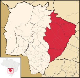 Leste de Mato Grosso do Sul – Mappa