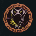 NRO-Missions­patch aus dem Jahr 2000 mit dem Slogan: We own the Night