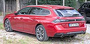 Peugeot 508 SW, Heckansicht