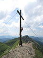 Auf dem Gipfel, Blick Richtung Hochgrat