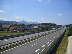 Autobahn A1 bei Celje
