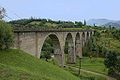 Viaduct în Săcel, Maramureș.