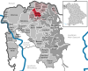 Lage der Gemeinde Schöllkrippen im Landkreis Aschaffenburg