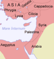 Syria Palaestina (132-390 AD) in 210 AD.