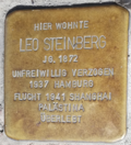 Stolperstein für Steinberg, Leo