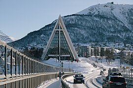 Utsikt fra Tromsøbrua