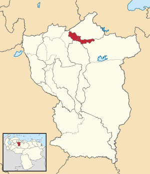 Location in Cojedes