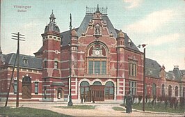 Station Vlissingen rond 1900