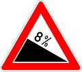 108-54 Gefälle 8%