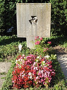 Alfons Lutz (1903–1985) Apotheker, Pharmaziehistoriker. Grab auf dem Friedhof Wolfgottesacker, Basel