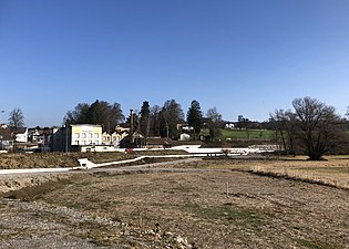 Neue Turbinenstrasse, Amphibienleitwerk, Revitalisierungsfläche (2023)