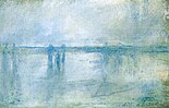 Claude Monet: Charing Cross Bridge, Londen