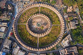 Concentric temples of Kalna