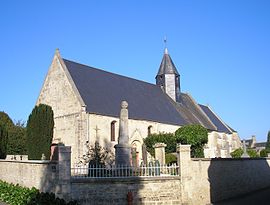 The church in Loucelles