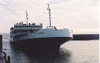 Veerboot bij Le Verdon-sur-Mer