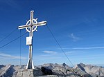 Neues Gipfelkreuz auf der Hinteren Bachofenspitze