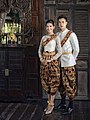 Image 21Khmer couple in traditional clothing (from Culture of Cambodia)