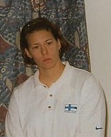 Mikaela Ingberg, zweifache WM-Bronzemedaillengewinnerin (1995/1997) und EM-Dritte von 1998, kam auf den sechsten Platz