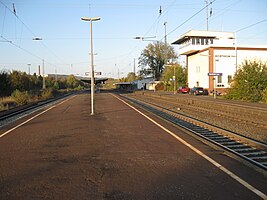 Bahnhof Northeim, Gleise 1–3 von Süden, vor dem Umbau (2011)